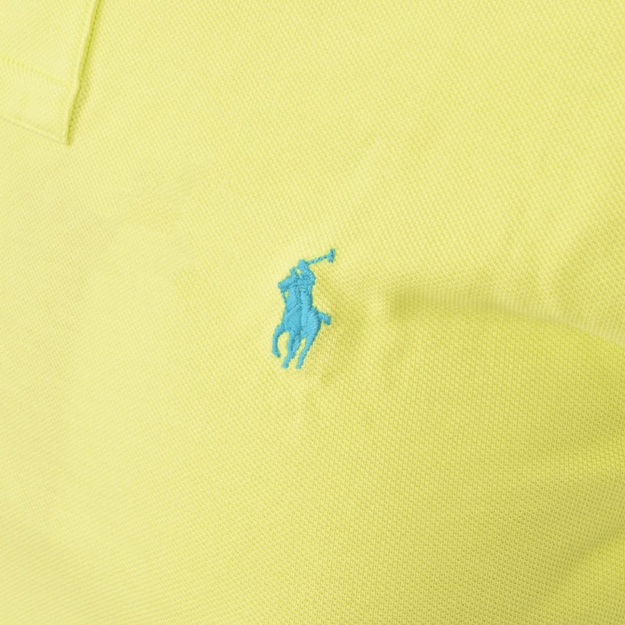 Alternative Image for ProductRalph Lauren Slim Fit Polo T Shirt Green3